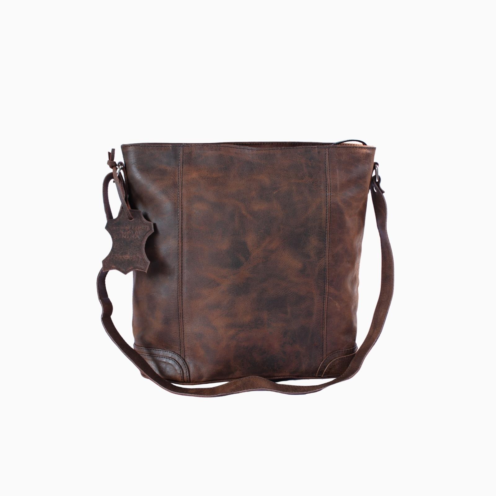  Women's Crossbody Bag Buffalo Leather Shoulder Handbag Large Capacity Hobo Purse